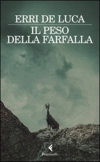 Book Cover: De Luca Erri, Il peso della farfalla